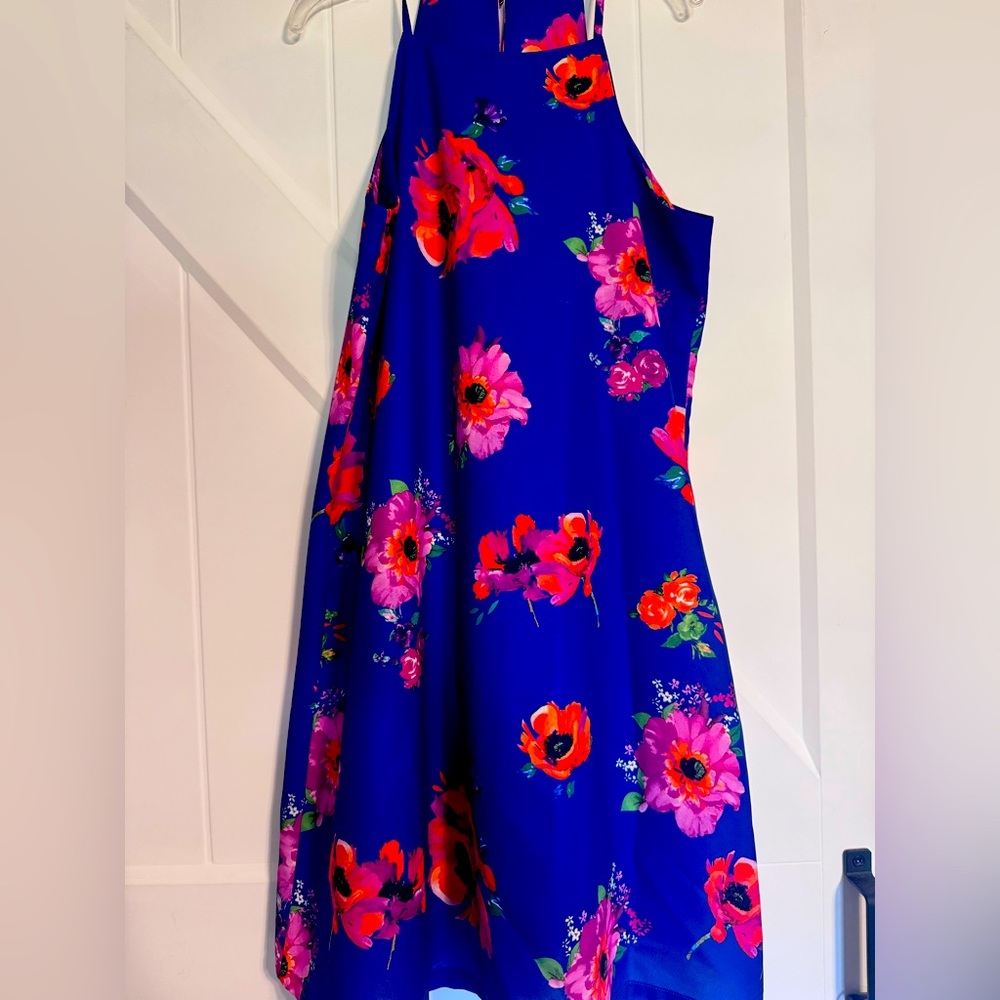 Navy blue dress